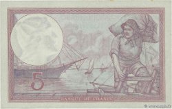 5 Francs FEMME CASQUÉE FRANCIA  1933 F.03.17 q.SPL