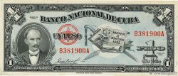 1 Peso Commémoratif KUBA  1953 P.086a VZ