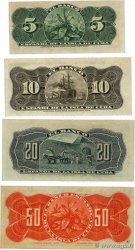 5, 10, 20, 50 Centavos  Lot CUBA  1896 P.045a, P.46a, P.52a et P.53a UNC-