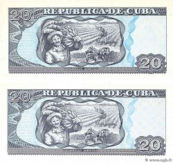 20 Pesos CUBA  2001 P.118c/d UNC