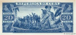 20 Pesos CUBA  1989 P.105d UNC