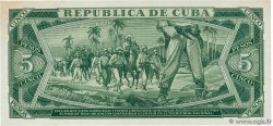 5 Pesos KUBA  1961 P.095a ST