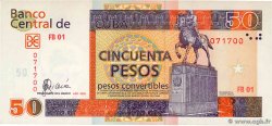 50 Pesos Convertibles CUBA  2006 P.FX51 EBC
