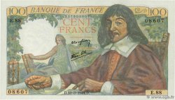 100 Francs DESCARTES FRANCIA  1944 F.27.05