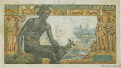 1000 Francs DÉESSE DÉMÉTER FRANCE  1943 F.40.31 TB+