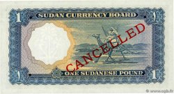 1 Pound Spécimen SUDAN  1956 P.03s UNC-