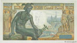 1000 Francs DÉESSE DÉMÉTER FRANKREICH  1942 F.40.02 fST+