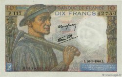 10 Francs MINEUR FRANCIA  1946 F.08.15