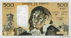 500 Francs PASCAL FRANCIA  1990 F.71.44