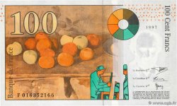 100 Francs CÉZANNE FRANCIA  1997 F.74.01 FDC