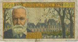 5 Nouveaux Francs VICTOR HUGO FRANCE  1959 F.56.02 pr.B