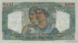 1000 Francs MINERVE ET HERCULE FRANCE  1949 F.41.25