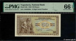 50 Dinara YOUGOSLAVIE  1946 P.064b NEUF