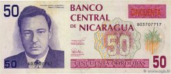 50 Cordobas NICARAGUA  1991 P.177b TTB