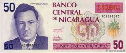 50 Cordobas NICARAGUA  1991 P.177b EBC+