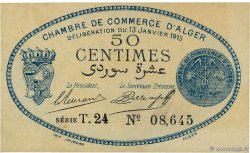 50 Centimes ALGERIA Alger 1915 JP.137.08