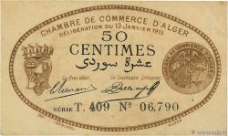 50 Centimes ALGERIA Alger 1915 JP.137.10