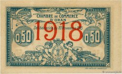 50 Centimes ALGÉRIE Oran 1915 JP.141.19 SPL+