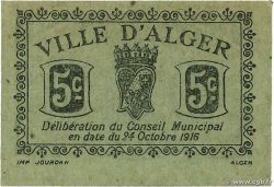 5 Centimes ALGÉRIE Alger 1916 JPCV.01 pr.NEUF