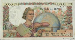 10000 Francs GÉNIE FRANÇAIS FRANKREICH  1946 F.50.07