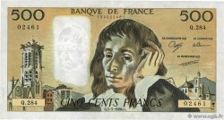 500 Francs PASCAL FRANCE  1988 F.71.39 TTB