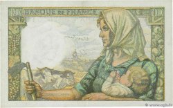 10 Francs MINEUR FRANCE  1949 F.08.22a VF+