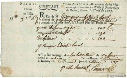 11 Livres 9 Sols 10 Deniers FRANCE regionalism and miscellaneous Rouen 1785  VF