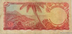 1 Dollar CARAÏBES  1965 P.13a B