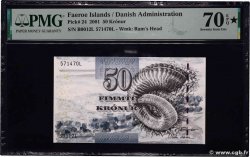 50 Kronur FAROE ISLANDS  2001 P.24