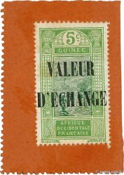 5 Centimes GUINEA  1917 P.03 AU