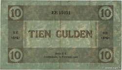 10 Gulden Numéro radar NIEDERLANDE  1922 P.035 fS