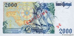 2000 Escudos Spécimen PORTUGAL  1995 P.189as UNC