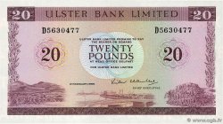 20 Pounds NORTHERN IRELAND  1988 P.328c SC+