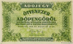 50000 Adopengo HONGRIE  1946 P.138c