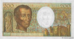 200 Francs MONTESQUIEU FRANCE  1989 F.70.09 SPL+