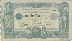 1000 Francs ALGÉRIE 1924 P.076
