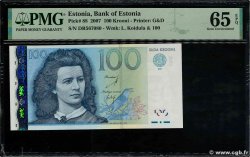 100 Krooni ESTONIA  2007 P.88a UNC