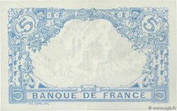 5 Francs BLEU Numéro spécial FRANCE  1916 F.02.35 XF+