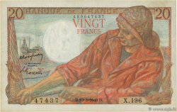 20 Francs PÊCHEUR FRANCE  1949 F.13.14