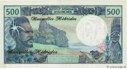 500 Francs NEUE HEBRIDEN  1970 P.19a fST+