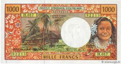 1000 Francs POLYNESIA, FRENCH OVERSEAS TERRITORIES  1966 P.02b UNC-