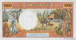 1000 Francs FRENCH PACIFIC TERRITORIES  2000 P.02g FDC