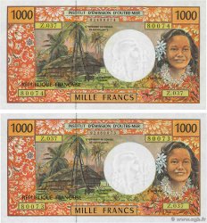 1000 Francs Consécutifs FRENCH PACIFIC TERRITORIES  2007 P.02i UNC