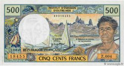 500 Francs FRENCH PACIFIC TERRITORIES  1992 P.01a UNC