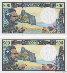 500 Francs Lot FRENCH PACIFIC TERRITORIES  1992 P.01c UNC-