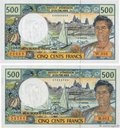 500 Francs Lot POLYNÉSIE, TERRITOIRES D