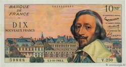 10 Nouveaux Francs RICHELIEU FRANCIA  1962 F.57.21 SC