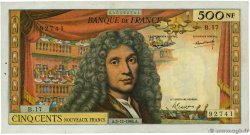 500 Nouveaux Francs MOLIÈRE FRANCIA  1964 F.60.07 BC+