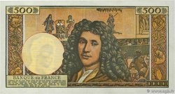 500 Nouveaux Francs MOLIÈRE FRANCIA  1966 F.60.09 MBC+