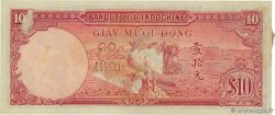10 Piastres INDOCHINE FRANÇAISE  1946 P.080 TTB+